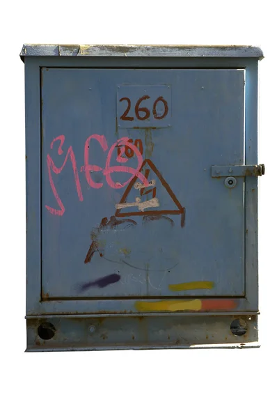 Old electric box — Stock Photo, Image