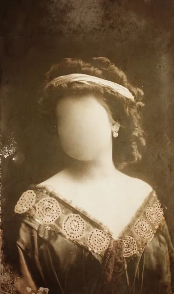 Mooie vrouw in 1900 — Stockfoto