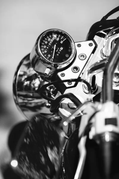 Мотоцикл спидометр — стоковое фото