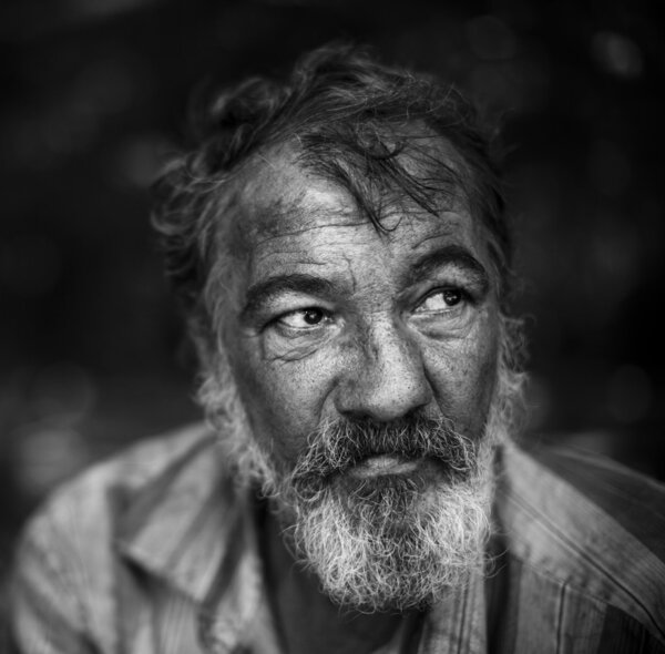 portrait of hobo