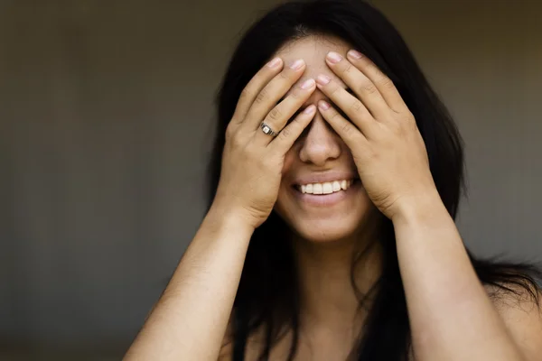 Mulher feliz — Fotografia de Stock