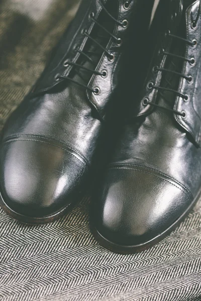 Leather Boots — Stock Photo, Image