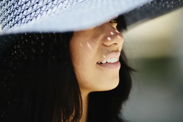 Feliz mulher sorridente — Fotografia de Stock