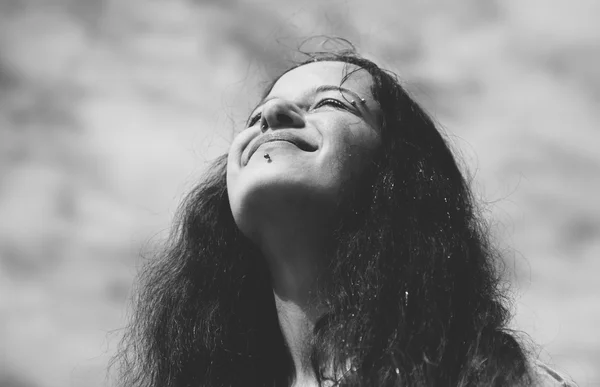 Feliz mujer sonriente — Foto de Stock