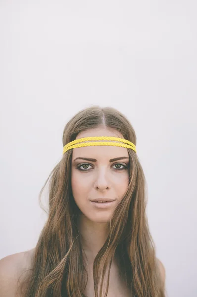 Hippie girl — Stock Photo, Image