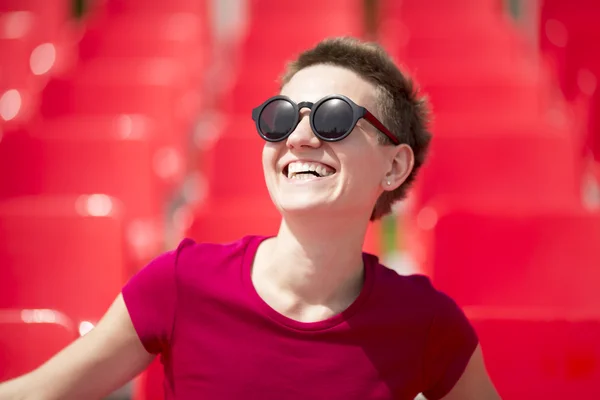 O butch feliz  . — Fotografia de Stock