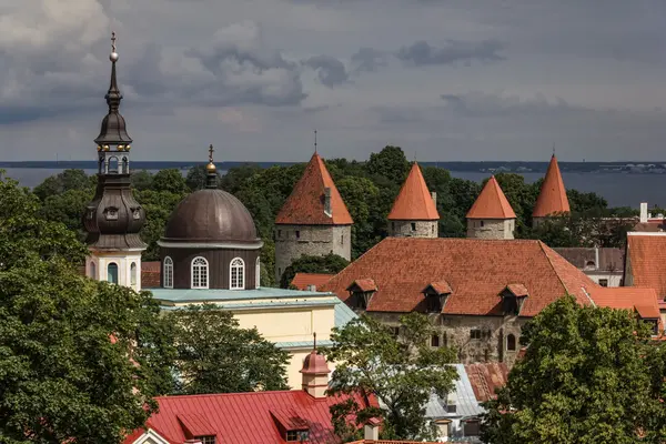 Tallinn City Wall — Stock Photo, Image