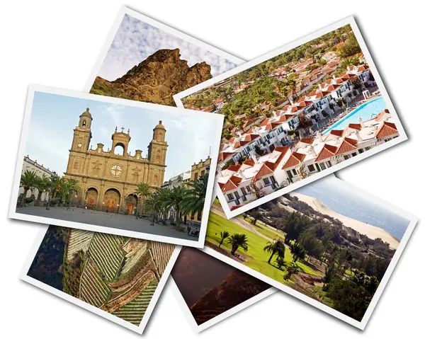 Gran Canaria Collage — Stock Photo, Image