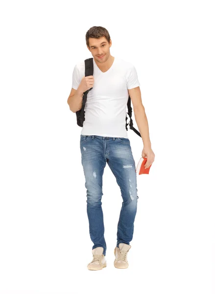 Travelling student — Stock Photo, Image