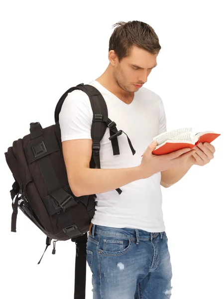 Travelling student — Stock Photo, Image