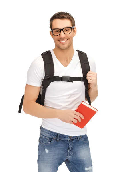 Travelling student — Stock Photo, Image