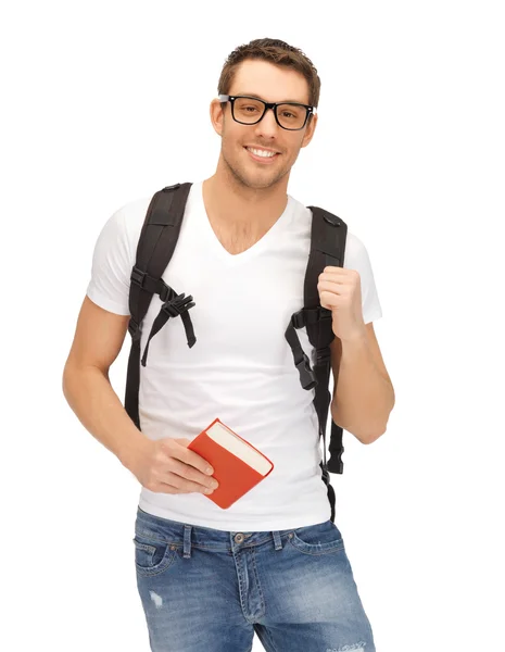 Travelling student Stock Image