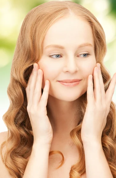 Mooie vrouw. — Stockfoto