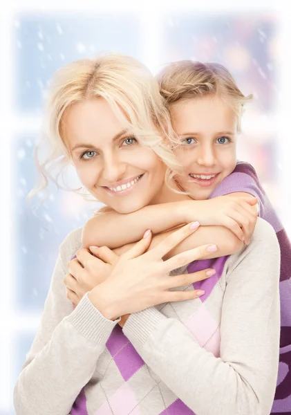 Happy mother and little girl Royalty Free Stock Photos