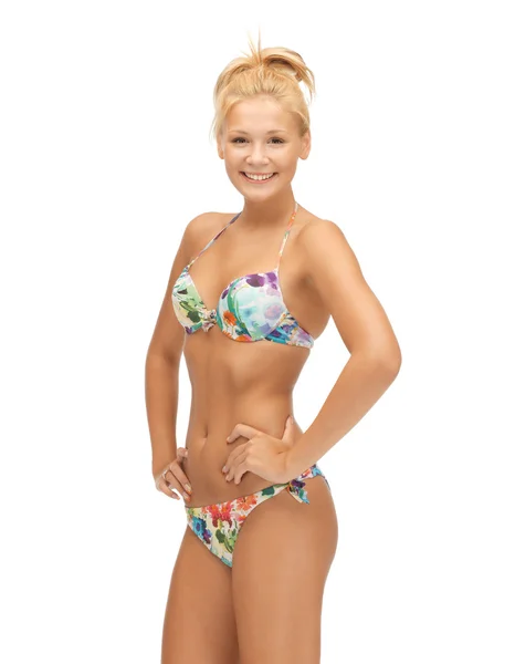 Bella donna in bikini — Foto Stock