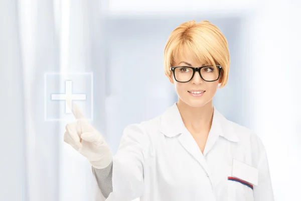 Attractive female doctor — Stock Photo, Image