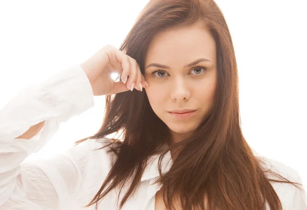 Woman in sunlight — Stock Photo, Image