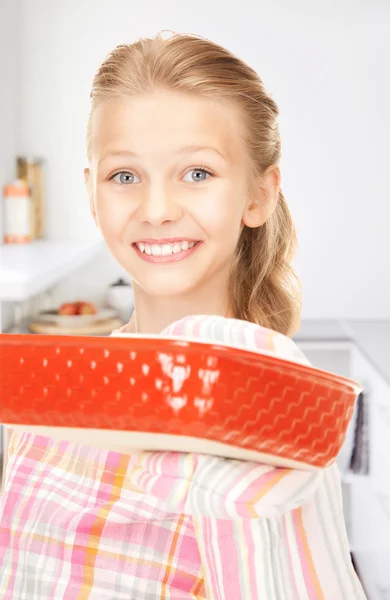 Pequena dona de casa — Fotografia de Stock