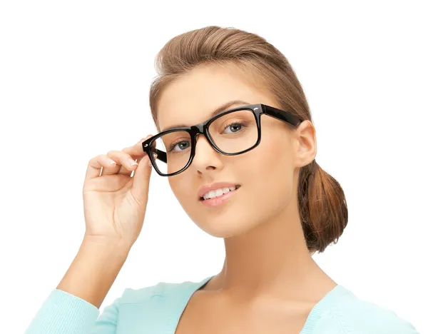 Woman with eyeglasses Royalty Free Stock Images