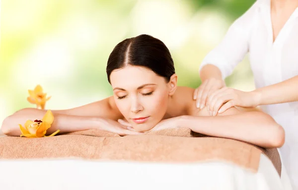 Woman in spa — Stock Photo, Image