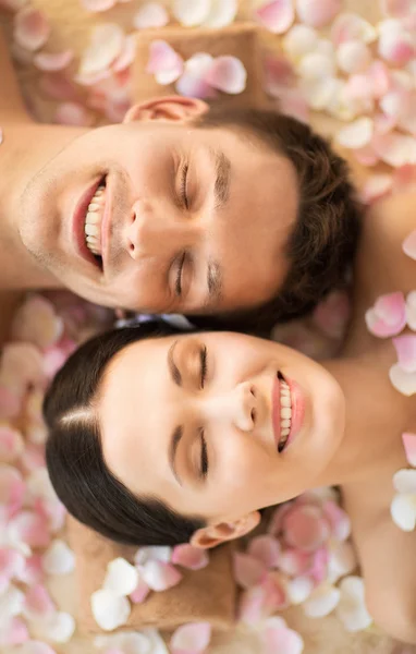 Pareja en spa — Foto de Stock