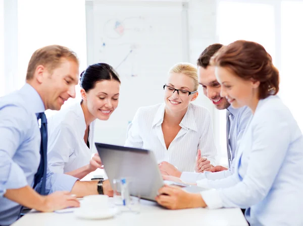 Business team having meeting in office — Stock Photo, Image