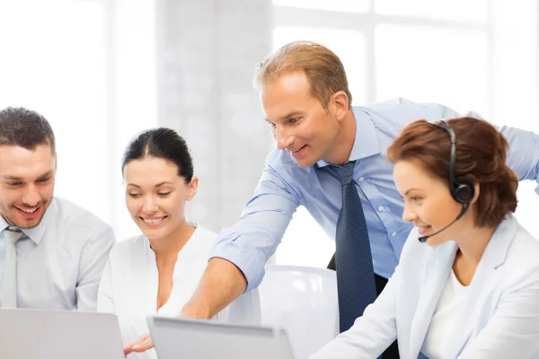 Group of working in call center — Stock Photo, Image