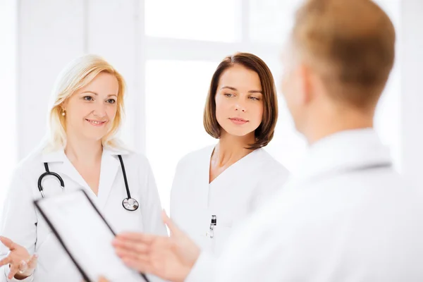 Doctors on a meeting — Stock Photo, Image