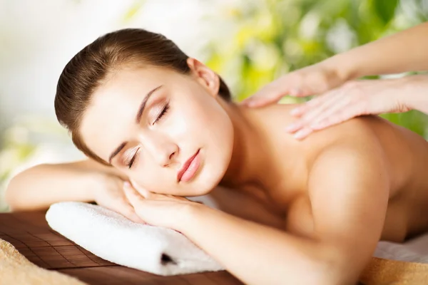 Woman in spa — Stock Photo, Image