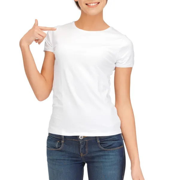 ladies plain white t shirt