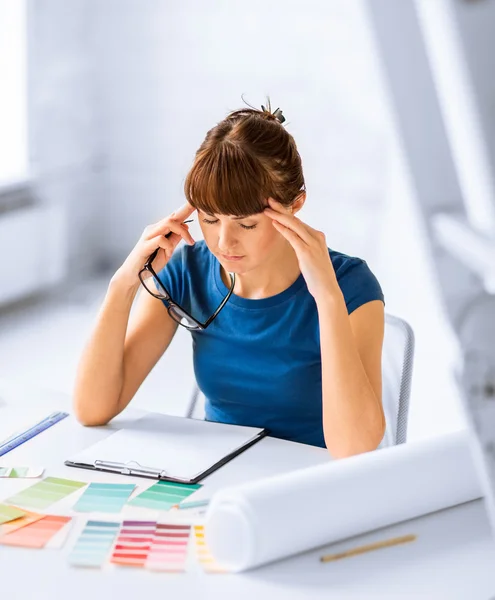 Stressinteriør – stockfoto