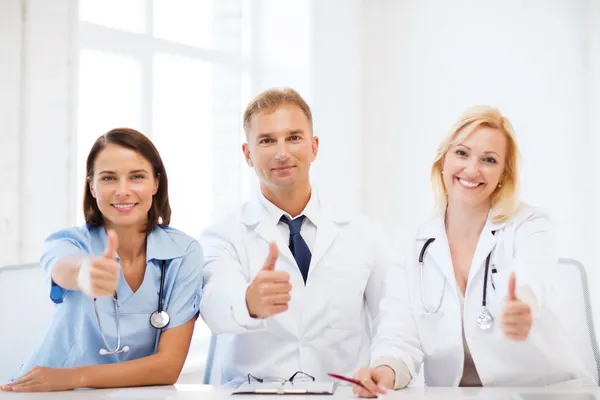 Doctors on a meeting — Stock Photo, Image