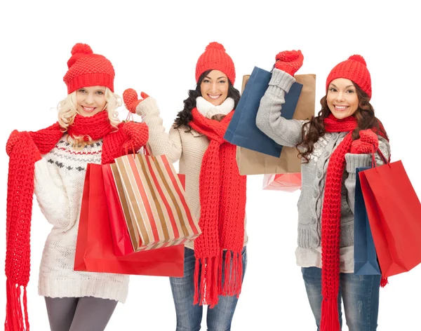 Woman doing internet shopping — Stock Photo, Image