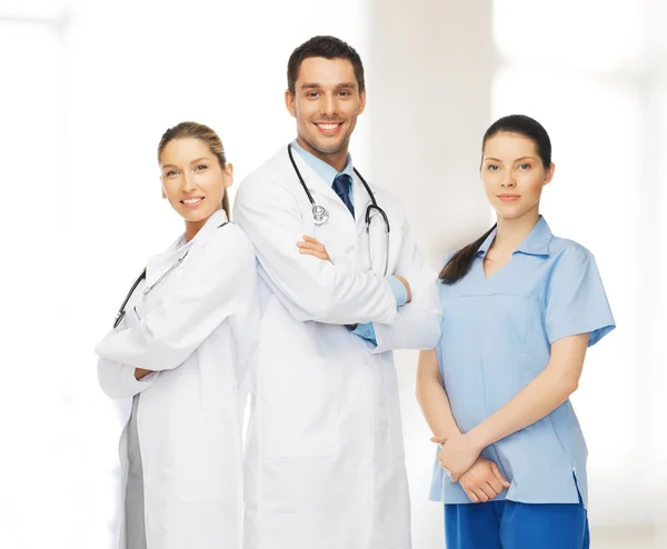 Young team or group of doctors — Stock Photo, Image