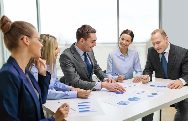 Ler företag team vid möte — Stockfoto