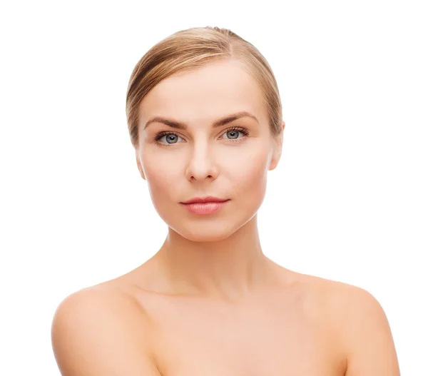 Face and shoulders of young woman — Stock Photo, Image