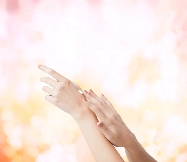 Female soft skin hands — Stock Photo, Image