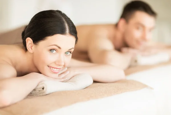 Couple en spa — Photo