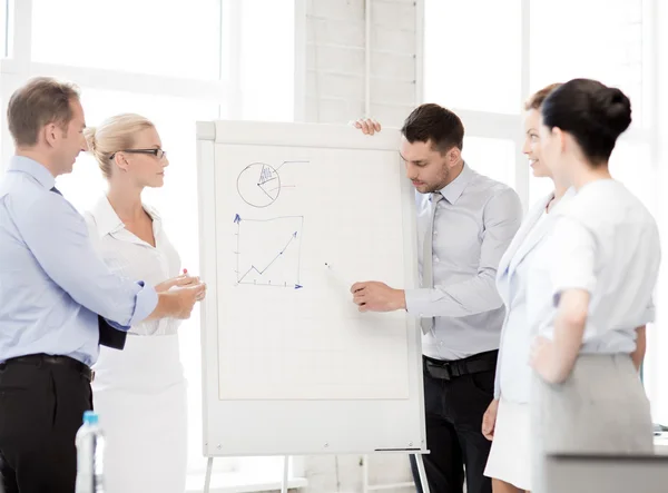 Equipo de negocios discutiendo algo en la oficina — Foto de Stock