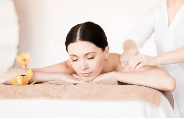 Woman in spa — Stock Photo, Image