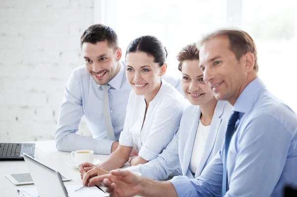 Business team having meeting in office — Stock Photo, Image