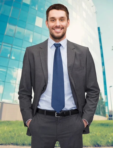 Bonito homem de negócios — Fotografia de Stock