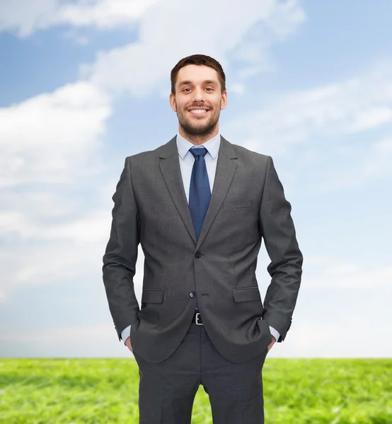 Hombre de negocios guapo — Foto de Stock