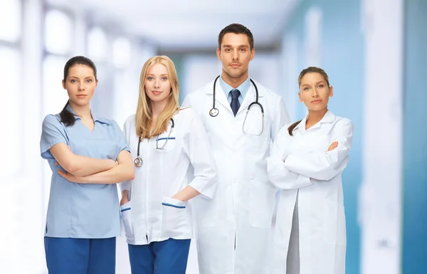 Young team or group of doctors — Stock Photo, Image