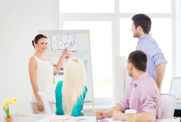 Interior designers having meeting in office — Stock Photo, Image