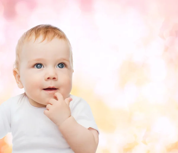 Uśmiechający się małe dziecko — Zdjęcie stockowe