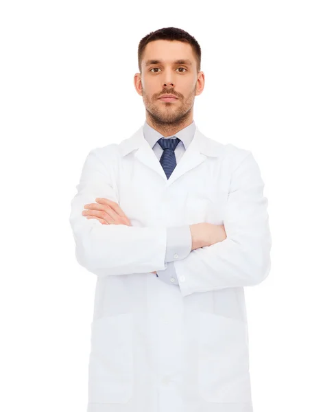 Male doctor in white coat — Stock Photo, Image