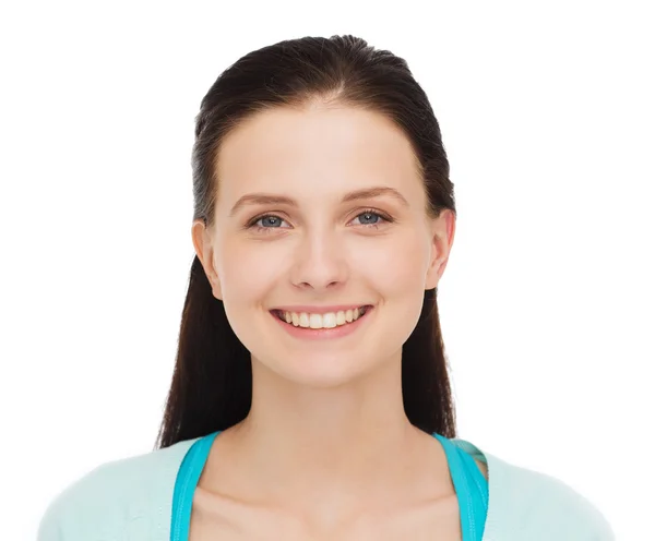 Smiling teenage girl in casual clothes — Stock Photo, Image