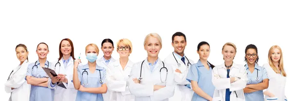 Team or group of doctors and nurses Stock Photo