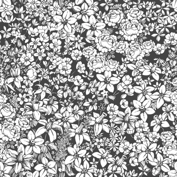 Çiçek deseni karanlık